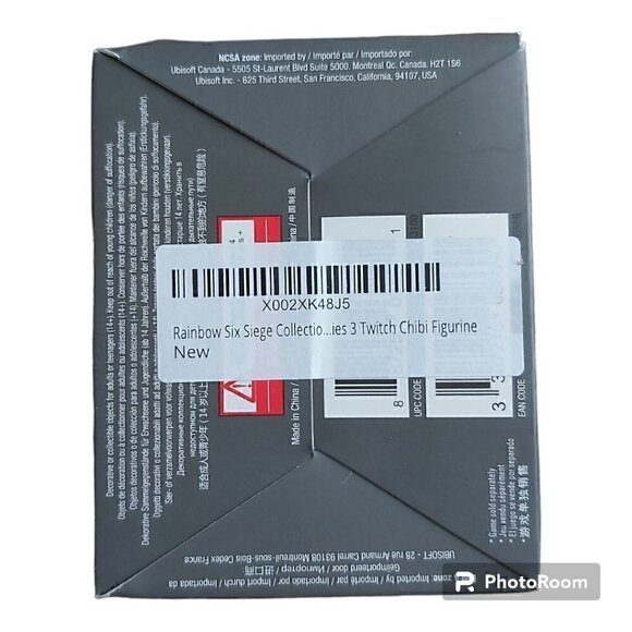 Rainbow Six Siege Collection Series 3 Twitch 4 Inch Vinyl & PVC Figure - Picture 3 of 6